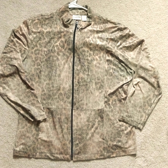 Chico's zipper jacket - Picture 1 of 7